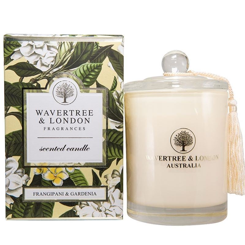 Wavertree & London Frangipani & Gardenia 360g Candle