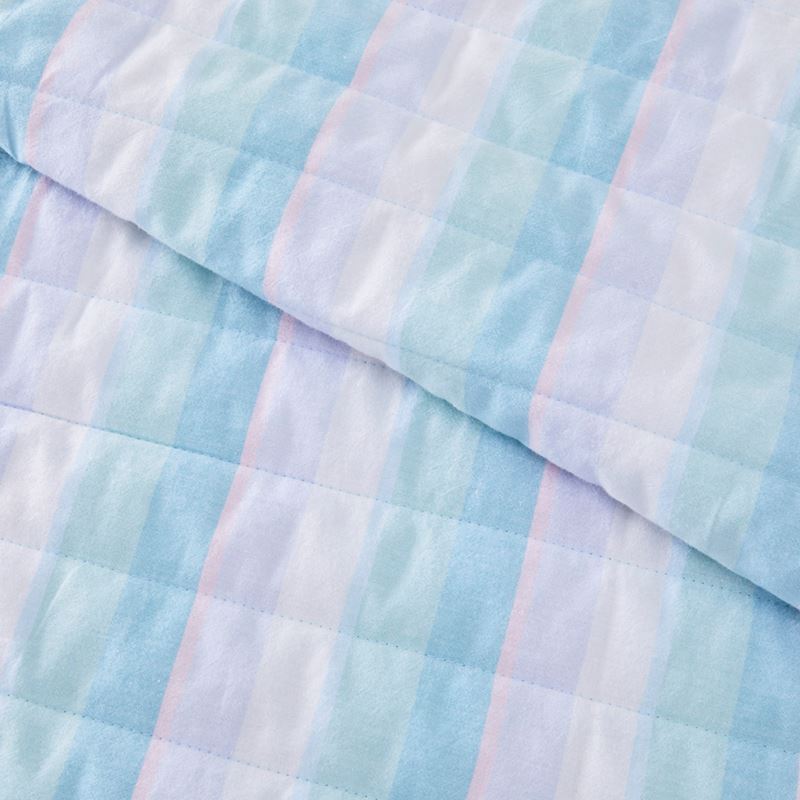 Cheerful Stripe Sorbet Quilted Pillowcases