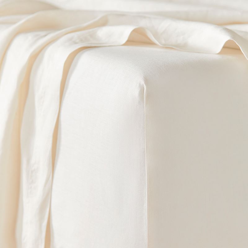 Vintage Washed Linen Pearl Sheet Separates