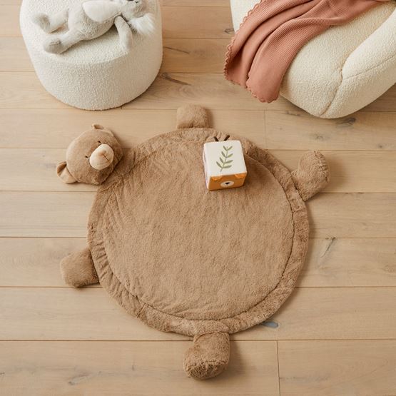 Teddy Time Animal Shaped Play Mat