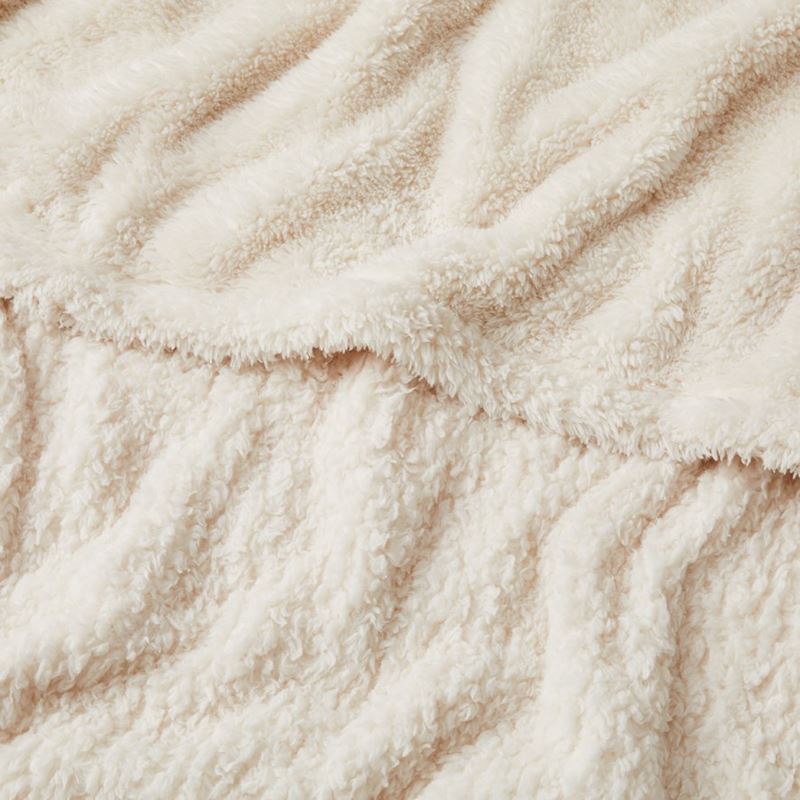 Kyrie Natural Fleece Blanket