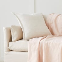 Jamie Linen Natural Cotton Cushion
