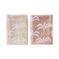 Mallorca Clay & Natural Tea Towel Pack of 2