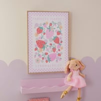 Summer Strawberry Wall Art