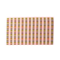 European Willow Clay Multi Turkish Cotton Bath Mat