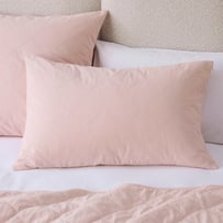 Stonewashed Cotton Blossom Quilted Pillowcases