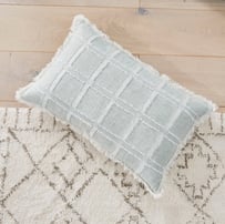 Pasquale Soft Green Linen Cushion