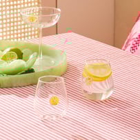 Summer Fruit Lemon Tumbler Gift Pack of 2