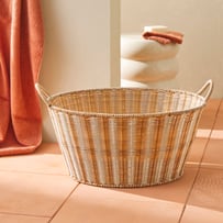 Rye Natural Wash Basket