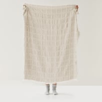 Pasquale Natural Linen Throw