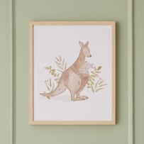 Animals of Oz Kangaroos Nursery Wall Art