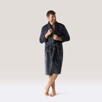 Ultra Soft Charcoal Bathrobe
