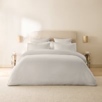 Egyptian Cotton Silver Quilt Cover Set + Separates