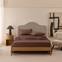 600TC Bamboo Cotton Chocolate Sheet Set