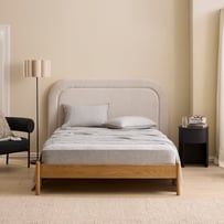 Vintage Washed Linen Salt & Pepper Sheet Separates