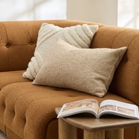 Otis Sesame Boucle Cushion