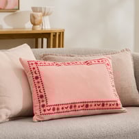 Stella Pink Velvet Cushion