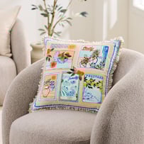 Destination Postcards Cushion