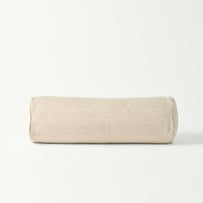 Belgian Vintage Washed Linen Linen Bolster Cushion
