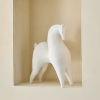 Equus White Tall Statue