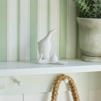 Yoga White Legs in the Air Bunny