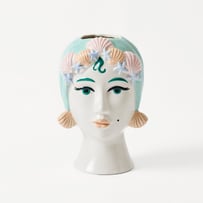 Carmen Multi Mermaid Head Vase