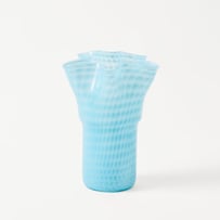 Pacific Blue Glass Vase