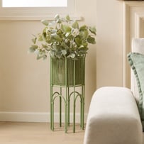 Fallon Green Plant Stand