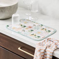Harper Reversible Drying Mat Le Palmier