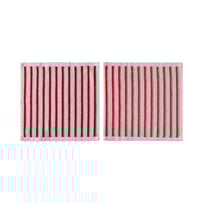 Polly Pink & Berry Stripe Washcloth Pack of 2