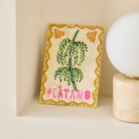 Costa Del Sol Capiz Platano Wall Art