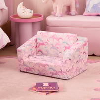 Rainbows & Unicorns Flip Out Sofa