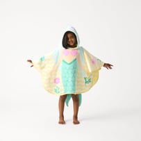 Kids Molly Mermaid Beach Hooded Towel