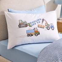 Hauling Off To Bed Text Pillowcase