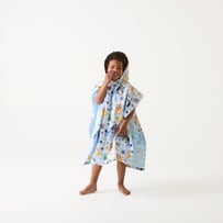 Bluey Play Time Printed Hooded Beach Towel