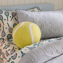 Tennis Ball Yellow Cushion