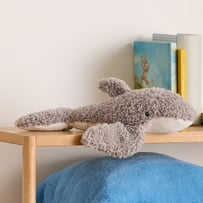 Winston Whale Grey Cuddle Toy
