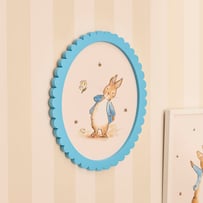 Peter Rabbit Oval Wall Art