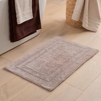 Regent Mushroom Reversible Cotton Bath Mat