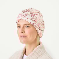 Pink Bows Printed Shower Cap