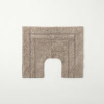 Regent Mushroom Reversible Cotton Contour Bath Mat