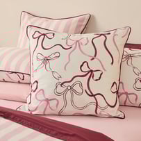 Isabelle White Bow Pillowcases