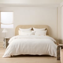 Collins Oat Marle Quilted Jersey Quilt Cover Separates