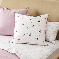 Ma Cherie Printed White Pillowcases