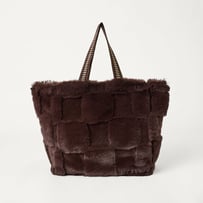 Clea Chocolate Tote Bag