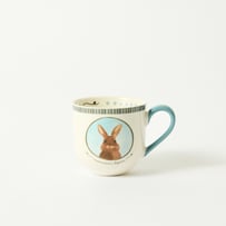 Easter Fern & Nordic Blue Mug
