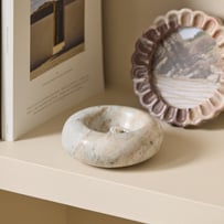 Marmo Toronto Marble Rounded Trinket Dish