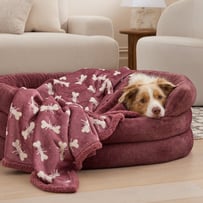 Maisy Bows Pet Blanket