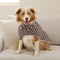 Lola European Turkish Cotton Chocolate & Natural Drying Jacket