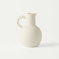 Paxos Off White Jug Vase